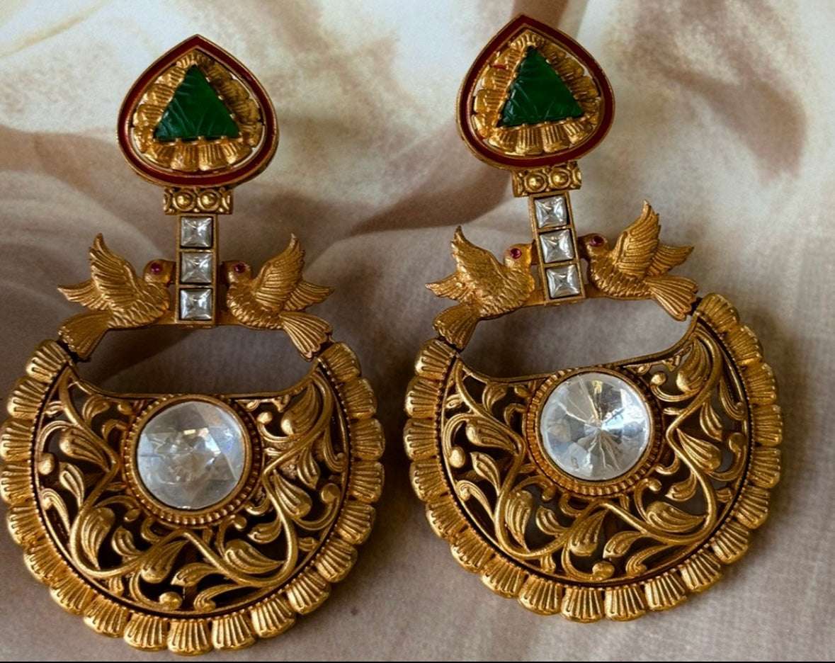 Amarapali Designer Bird Earrings