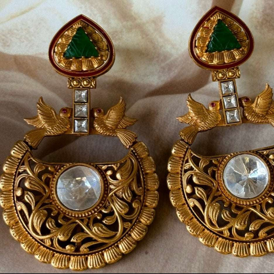 Amarapali Designer Bird Earrings