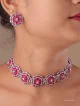 Swarovski  Statement Diamond Necklace Set