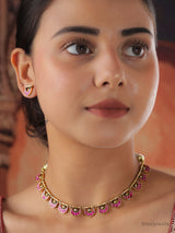 Devika Antique Meenakari Choker Set
