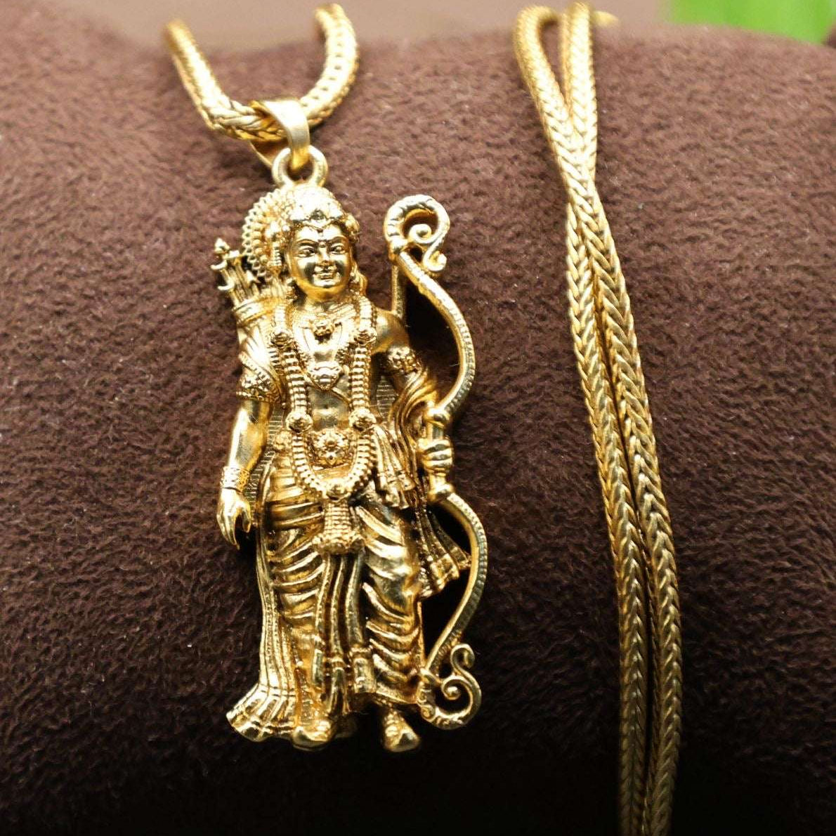 Divine Gold Pendants – Temple Jewellery