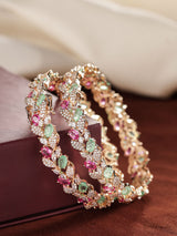 Multicolour Statement Bangles