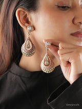 Anvika Kundan Drop Earrings