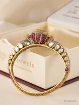 Moissanite Peacock Kada