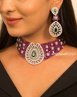 Kiara Nazaqat – Diamond Cut Luxury Necklace Set