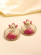 Petal Designer Pearls Studs Earrings