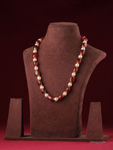 Elegant Green Pearl Necklace