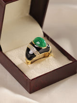 Statement Emerald Ring