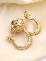 Peacock Dual-Finger Statement Ring