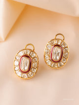 Ridhira Moissanite Stud Earrings