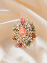Navrang Royale Polki Cocktail Ring