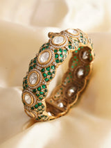 Statement Kundan Polki Kada - openable