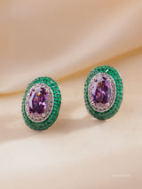 Alia Diamond Statement Studs