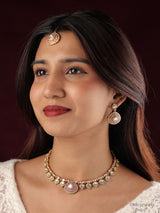 Aaranya Classic Kundan Choker Set