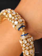 Royal Moissanite Polki Kada