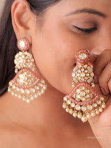 Maharani Polki  Emerald/ Ruby  Chandbali