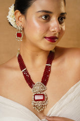 Heritage  Emerald Statement Set