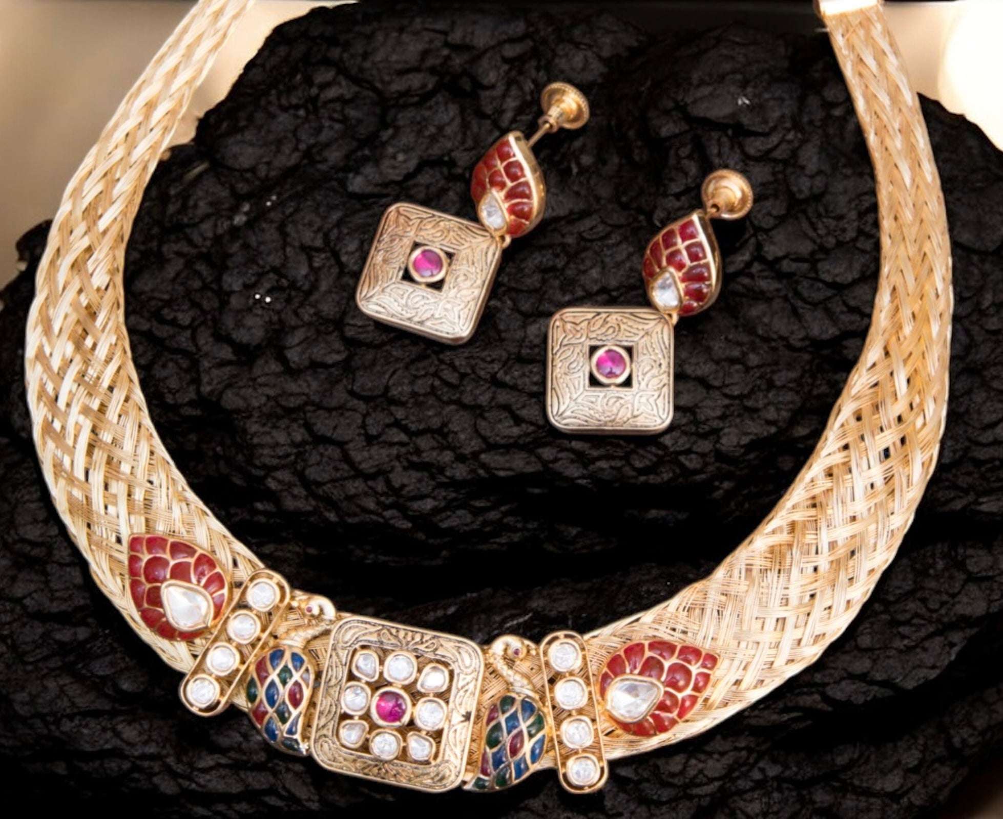 Alisha Grace – Intricate Handcrafted Jewelry Set