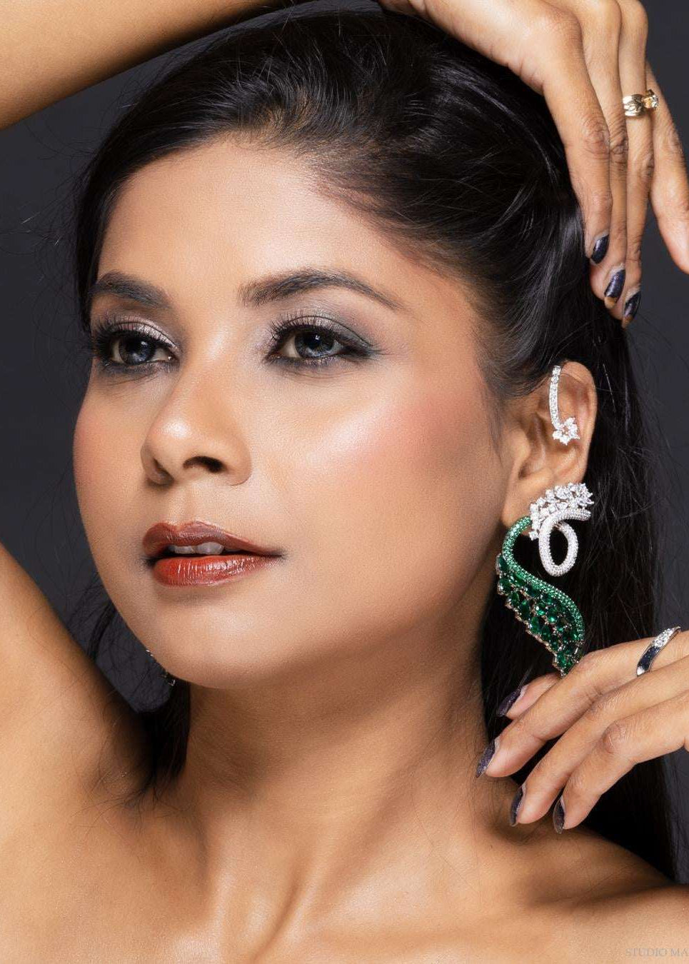 Designer Lux Statement Earrings-Limited Pcs