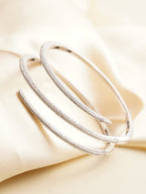 Exclusive Diamond Bracelet-Rhodium Plated
