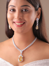 Celeste Teardrop Pendant Set