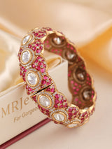 Statement Kundan Polki Kada - openable