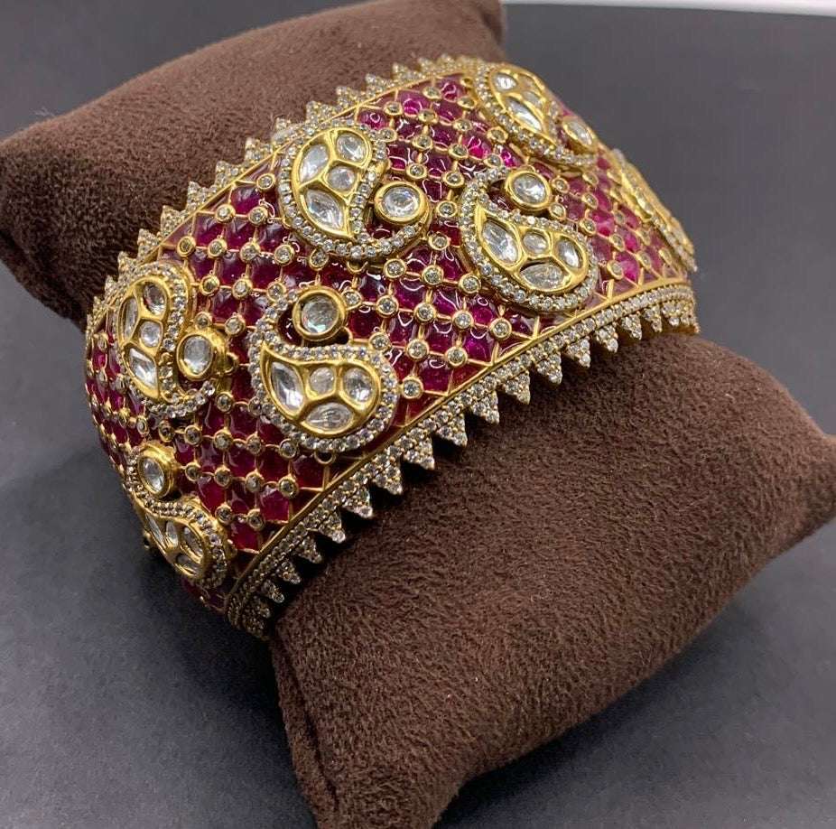 Aahana  Polki Designer Bracelet