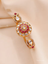 Arinya Statement Kundan Cocktail Ring