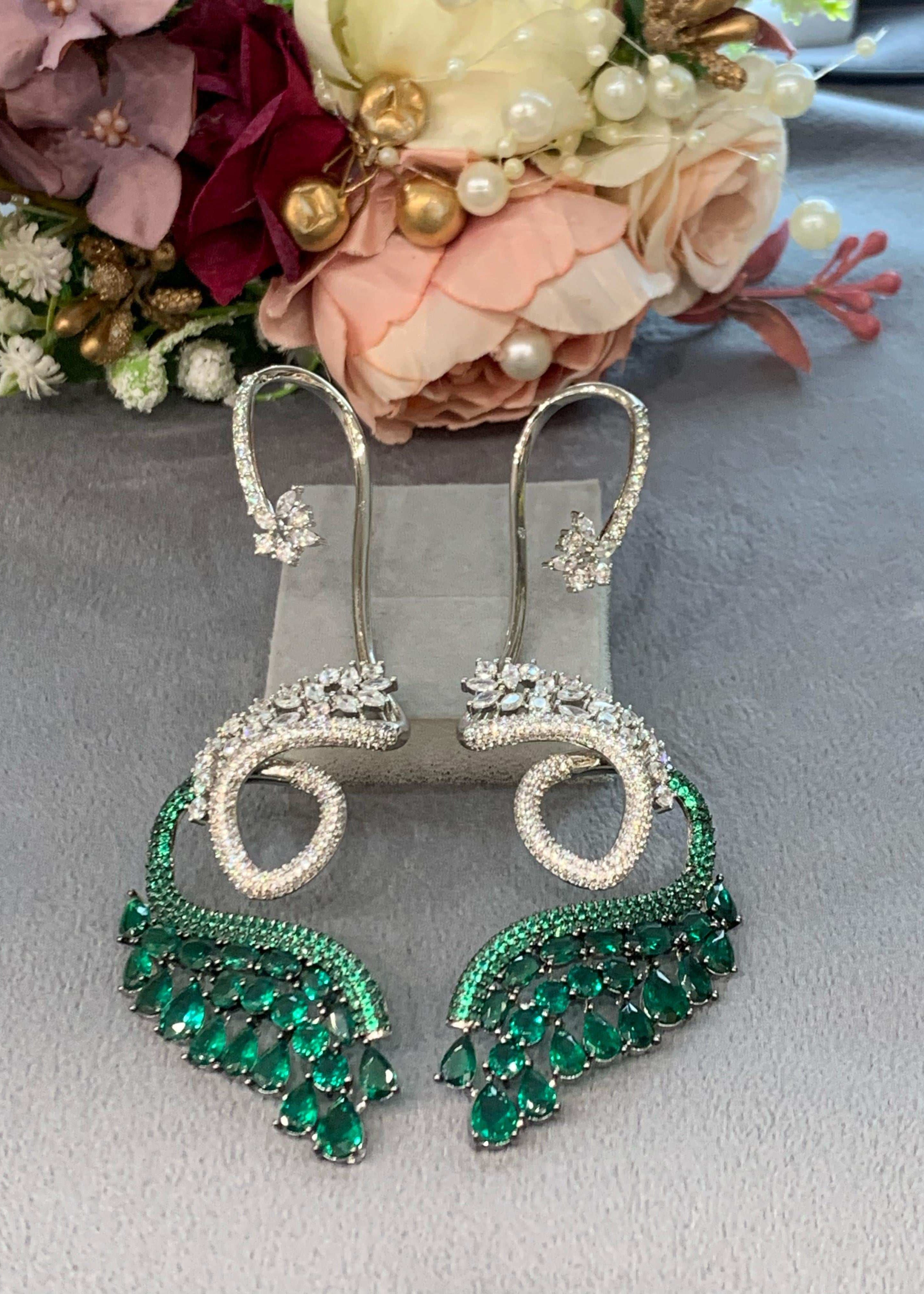 Designer Lux Statement Earrings-Limited Pcs