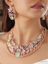 The Garden of Eden Butterfly Necklace Set