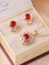 Deepika Statement Pendant set