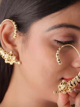 Panther Pavé Hoop EarCuffs