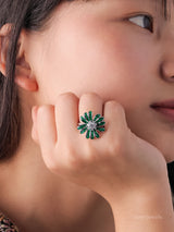 Floral Cocktail Ring