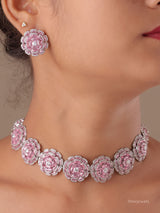 Swarovski  Statement Diamond Necklace Set
