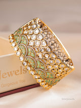 Royal Pachi Meenakari Openable kada