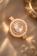 Royal Kundan Pearl Suit Buttons ( Set of 2)