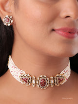 Ruhira Heritage Pearl Choker Set