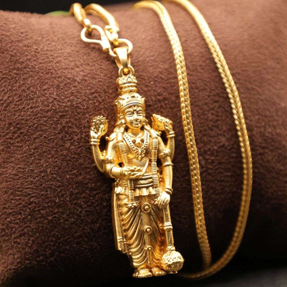 Divine Gold Pendants – Temple Jewellery