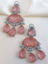 Regal Cascade – Statement Chandelier Long Earrings