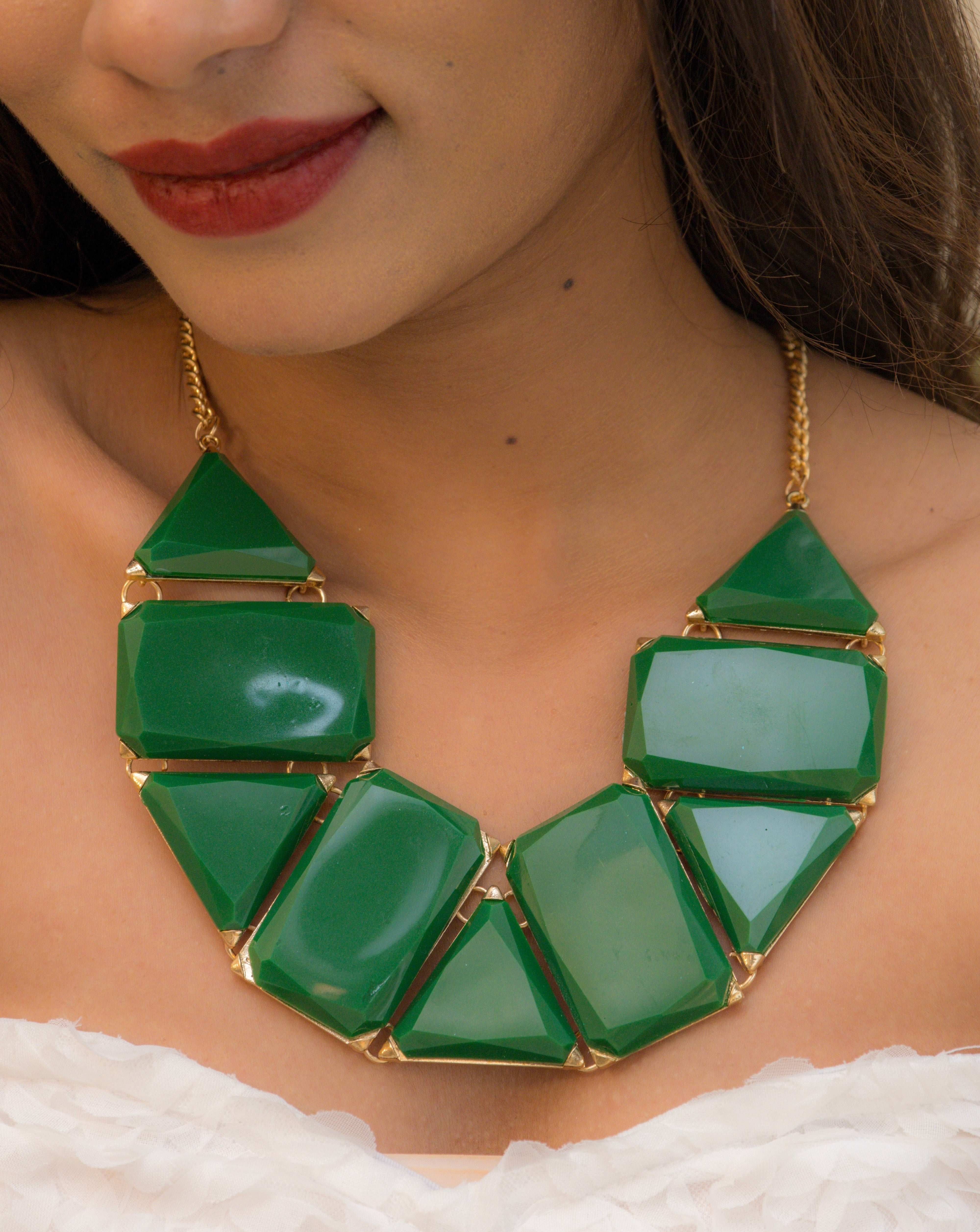 Regal Ivy Statement Necklace