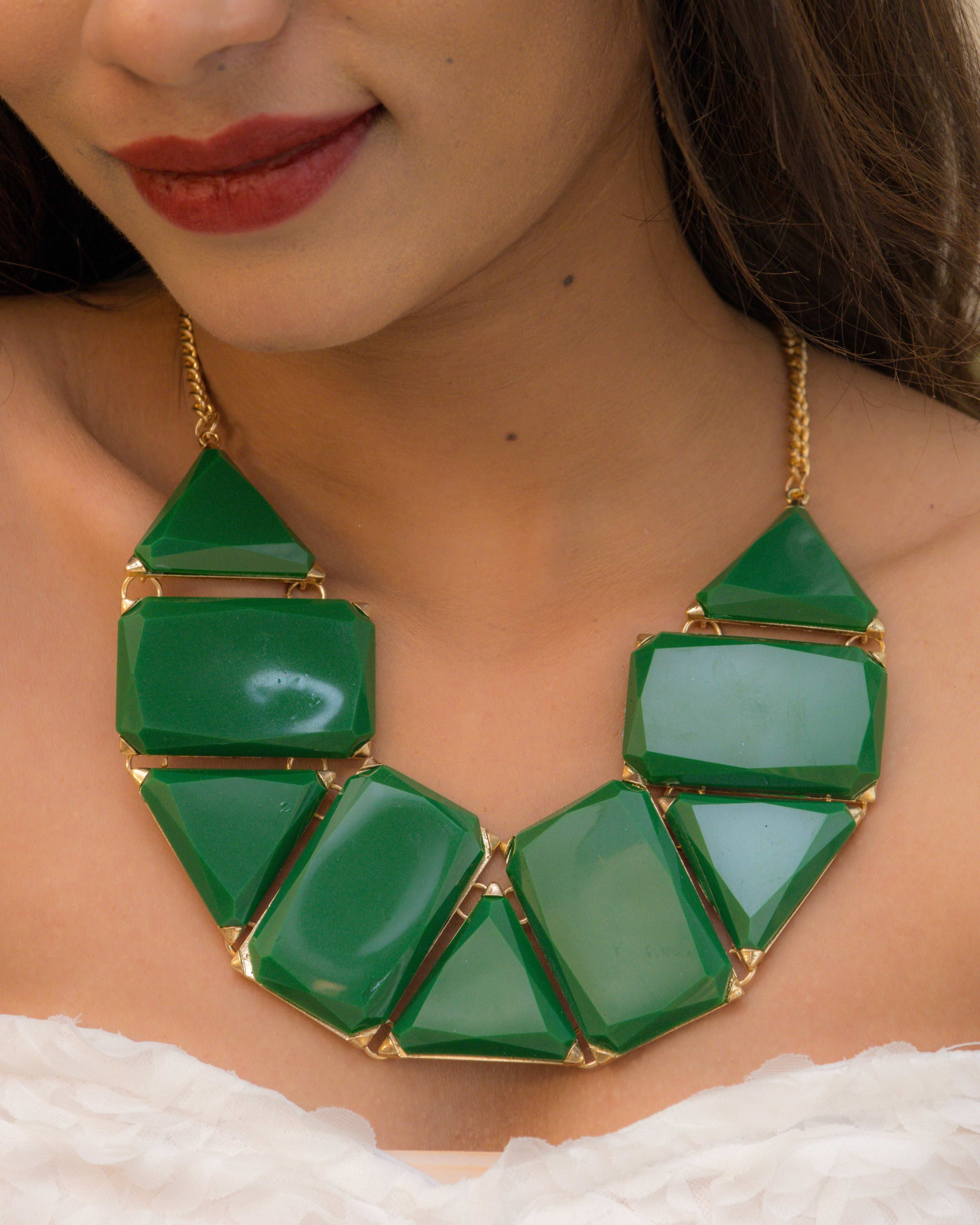 Regal Ivy Statement Necklace