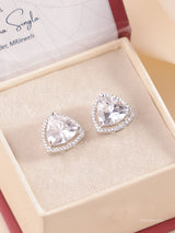 Amayra American Diamond Stud screw back Earrings