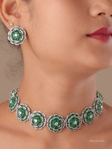 Swarovski  Statement Diamond Necklace Set