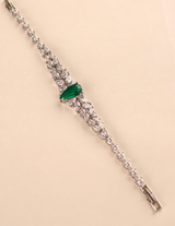 Elara Solitaire Tennis Bracelet