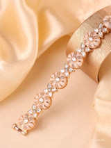Polki Tennis Bracelet-18cm