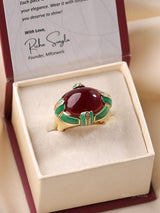 Gulnaar Emerald Statement Ring