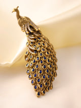 Majestic Peacock Empress Ring -Free size