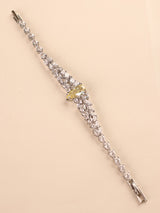 Elara Solitaire Tennis Bracelet