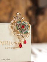 Floral Statement Brooch