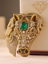 Royale Emerald Brooch